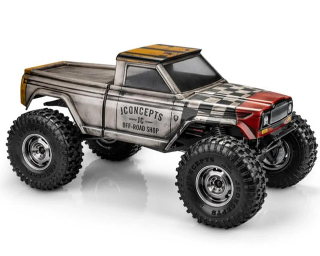 JConcepts JCI Warlord Pre-Trimmed 1/10 Tucked Rock Crawler Body (Clear) (12.3") 
