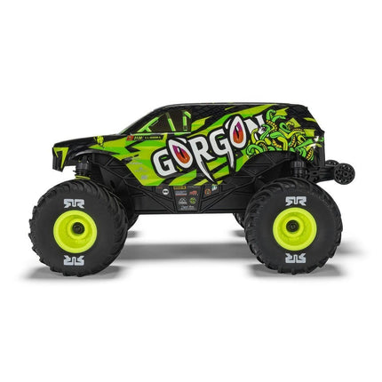 ARRMA Gorgon Grom 4x4 1/16 Scale RTR Brushed Monster Truck Yellow ARA2130T1