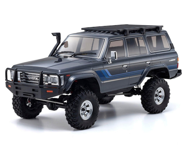 Kyosho KC10 Toyota Land Cruiser 60 1/10 4WD ReadySet Brushed Rock Crawler Grey