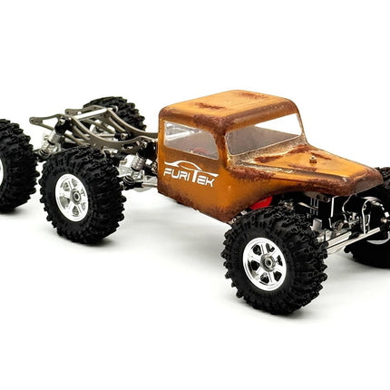 Furitek FUR2817 Rogue 6X6 ARTR 1/30 Brushless Micro Crawler Yellow FTK-FUR-2817