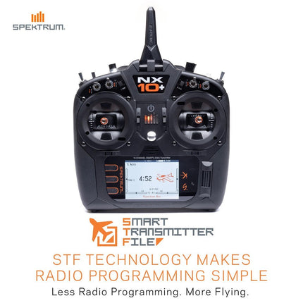 Spektrum RC NX10+ 2.4GHz DSMX 20-CH Radio System (Transmitter Only) SPMR10120A