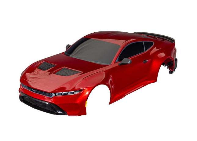 Traxxas Ford Mustang Complete Painted Body RTR Red TRA10511RED