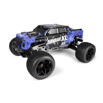 HPI Savage XL 5.9 GTXL-6 RTR 1/8 4x4 Off-Road Nitro Monster Truck Blue HPI160586