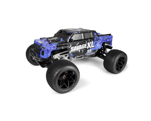 HPI Savage XL 5.9 GTXL-6 RTR 1/8 4x4 Off-Road Nitro Monster Truck Blue HPI160586