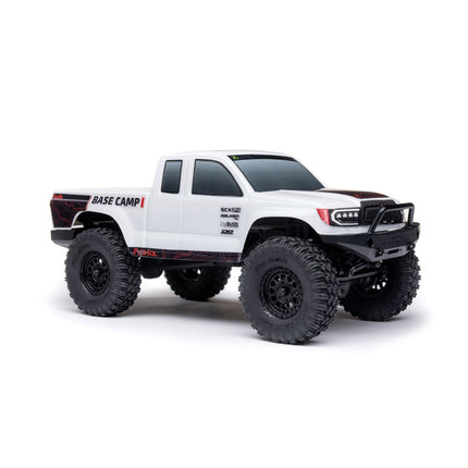Axial SCX24 Base Camp 1/24 Scale Electric Brushed RTR White AXI1219T1