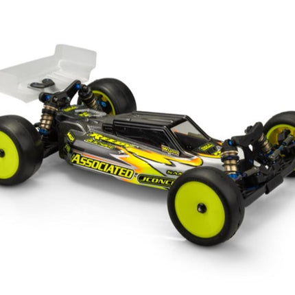 JConcepts Associated RC10B7/B7D "F2" 1/10 Buggy Body w/Turf & Carpet Wings Clear