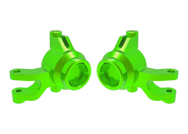 Traxxas Steering Blocks L/R Aluminum Green Mini-Maxx TRA10734-GRN