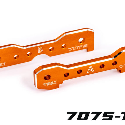 Tie Bars Front 7075-T6 Aluminum Orange-Anodized Sledge TRA9629T