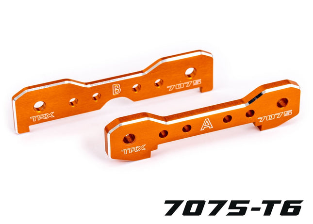Tie Bars Front 7075-T6 Aluminum Orange-Anodized Sledge TRA9629T