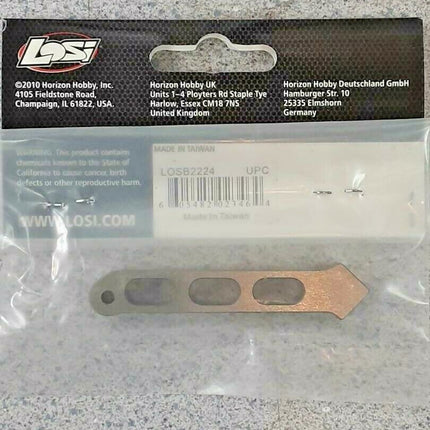 Losi Aluminum Rear Chassis Brace LOSB2224
