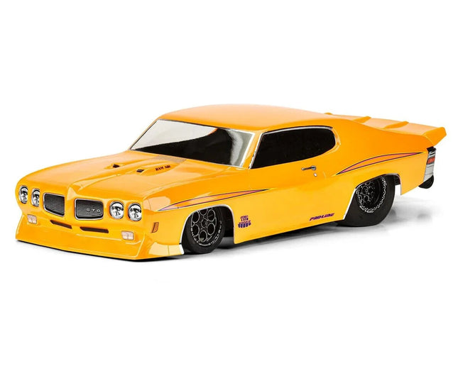 Pro-Line 1970 Pontiac GTO Judge 1/10 No Prep Drag Racing Body (Clear)