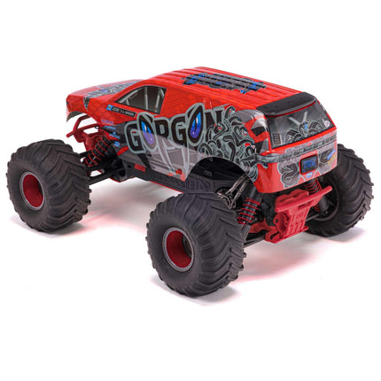 Arrma Gorgon 4x2 MEGA 550 Brushed Monster Truck RTR Red ARA3230ST2