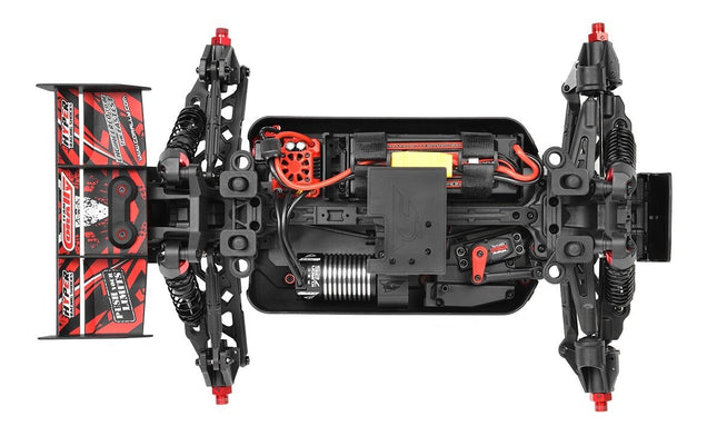 Team Corally Kagama 4 XL 4S Monster Truck, RTR Version, Red COR00293-R