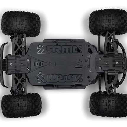 Arrma Granite Mega 665 1/10 4WD Electric Monster Truck Red w/SLT2 2.4GHz Radio