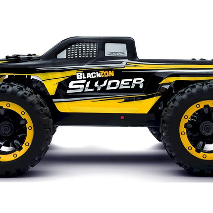 Blackzon Slyder MT 1/16 4WD Electric Monster Truck - Yellow BZN540116