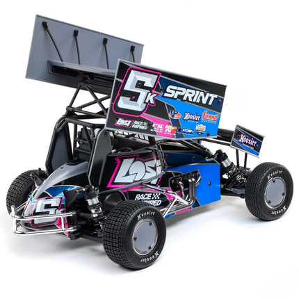 Losi 22S 1/10 Brushless 2WD RTR Sprint Car (Blue) LOS1387T1