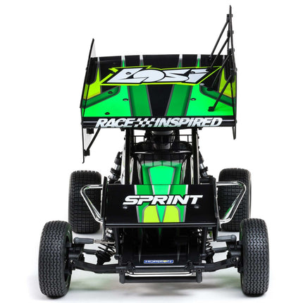Losi 22S 1/10 Brushless 2WD RTR Sprint Car (Green) LOS1387T2