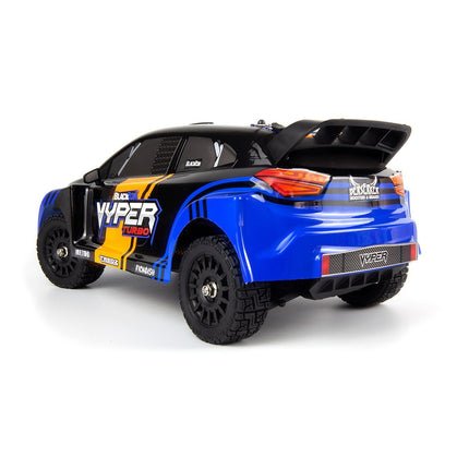 BlackZon Vyper RX Turbo 1/16 4WD 2S Brushless Rally Car - Blue/Orange BZN540284
