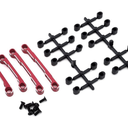 Yokomo YD-2 Adjustable Suspension Mount Set (Red) YOKY2-301ARA