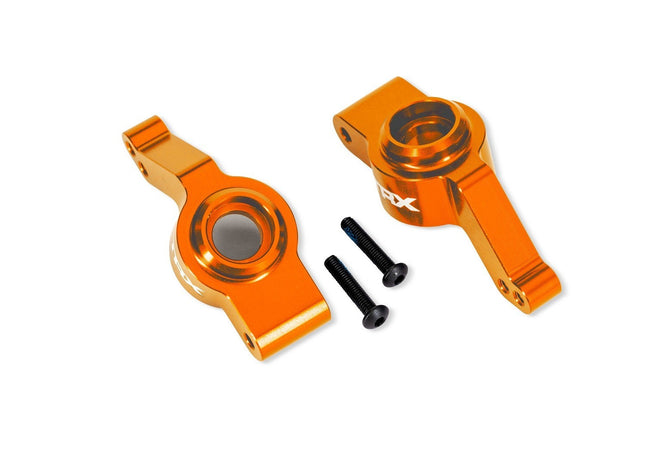 Traxxas 9065-ORNG Aluminum Gray Stub Axle Carriers (L&R) TRA9065ORNG