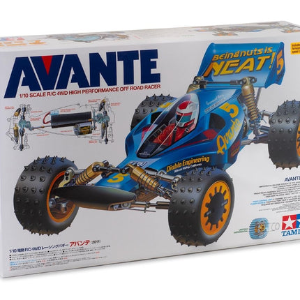 Tamiya Avante 2011 HI-PO Race 1/10 4WD Off-Road Electric Buggy Kit TAM58489