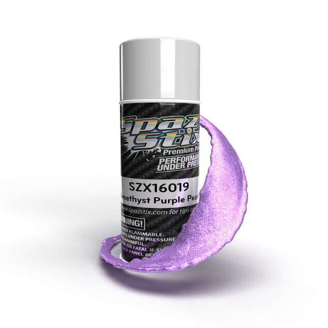 Spaz Stix Amethyst Purple Pearl Aerosol Paint, 3.5oz Can SZX16019