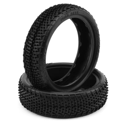 JConcepts Fuzz Bite LP Slim 2.2" 2WD Front Buggy Carpet Tires (Pink) 3165-010