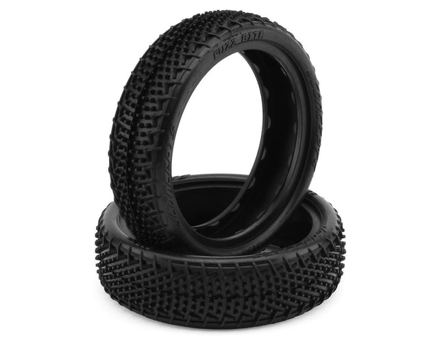 JConcepts Fuzz Bite LP Slim 2.2" 2WD Front Buggy Carpet Tires (Pink) 3165-010