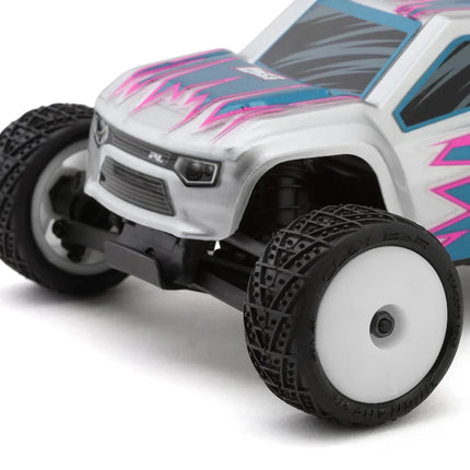 UpGrade RC Clay Bar Pre-Mounted Clay Tires for Losi Micro-T (White) (4)