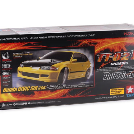 Tamiya Honda Civic SiR EG6 TT-02D 1/10 4WD Drift Spec Touring Kit (TT-02D) 58637