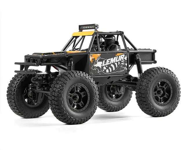FMS 1/24 FCX24 Lemur 4x4 RTR Scale Micro Rock Crawler (Black/Orange)