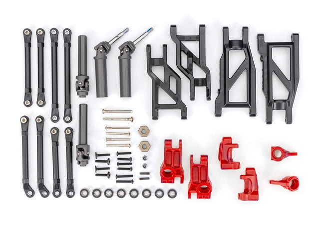 Traxxas 9180 Extreme Red HD Driveline and Suspension Upgrade Kit TRA9180RED