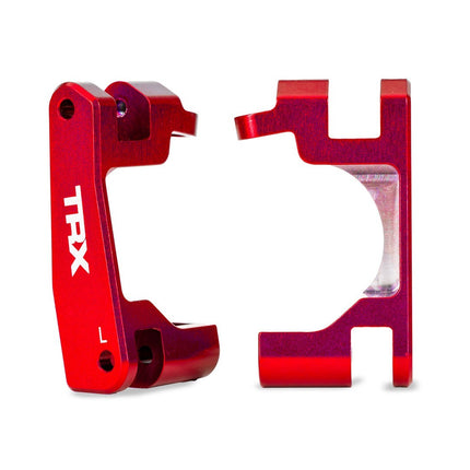 Traxxas 9063-RED Aluminum Red Caster Blocks (L&R) TRA9063RED