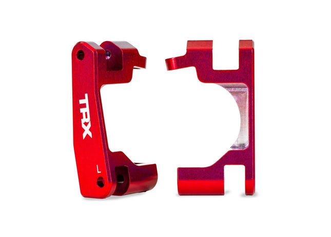 Traxxas 9063-RED Aluminum Red Caster Blocks (L&R) TRA9063RED