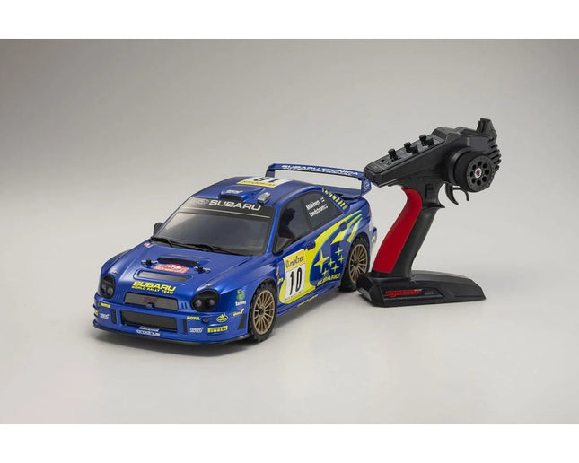 Kyosho 34481T1 Fazer Mk2 FZ02-R 2002 Subaru Impreza STI WRC 1/10 Electric RTR