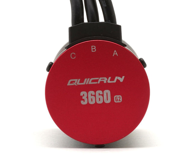 Hobbywing QuicRun 10BL120 G2 ESC/3660SL Motor Combo (3700kV) HWI38030211
