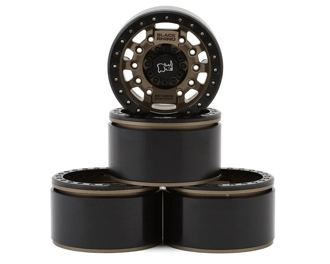 RC4WD Black Rhino Avenger 1.9" Aluminum Internal Beadlock Wheels (Bronze) (4)
