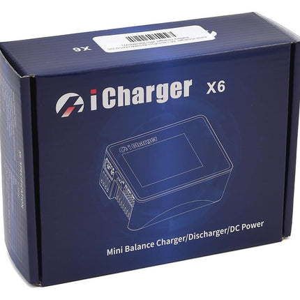 Junsi iCharger X6 Lilo/LiPo/Life/NiMH/NiCD DC Battery Charger (6S/30A/800W) (SE)