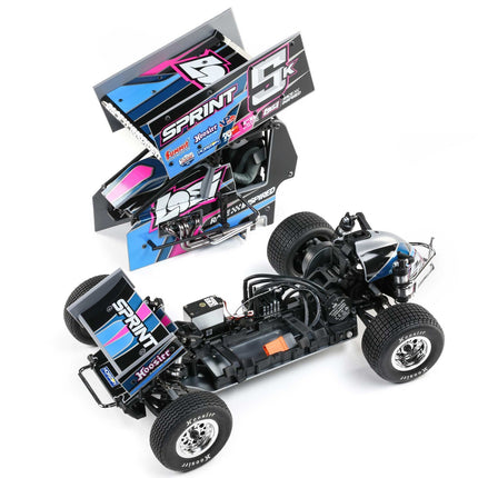 Losi 22S 1/10 Brushless 2WD RTR Sprint Car (Blue) LOS1387T1