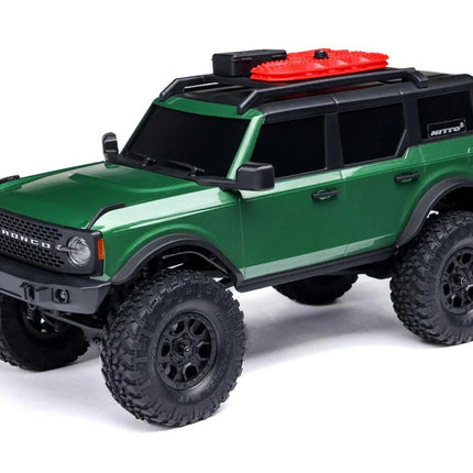 Axial SCX24 Ford Bronco 4X4 RTR Brushed Rock Crawler Battery/Charger Green