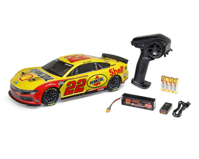 Losi NASCAR #22 Ford Mustang 1/12 2S AWD RTR On-Road Car (Joey Logano)