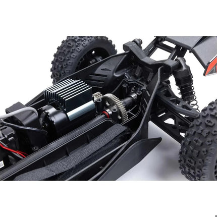 Arrma Typhon Grom MEGA 4WD 380 Brushed 1/18 Buggy RTR Red/White ARA2106T2