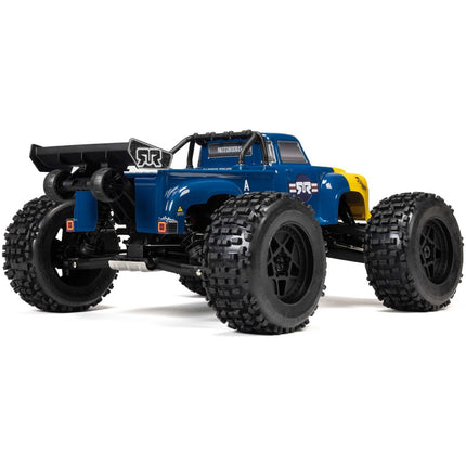 Arrma 1/8 NOTORIOUS 6S V6 4X4 BLX Brushless Stunt Truck RTR, Blue ARA8611V6T2