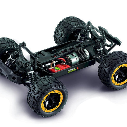 Blackzon Slyder MT 1/16 4WD Electric Monster Truck - Yellow BZN540116