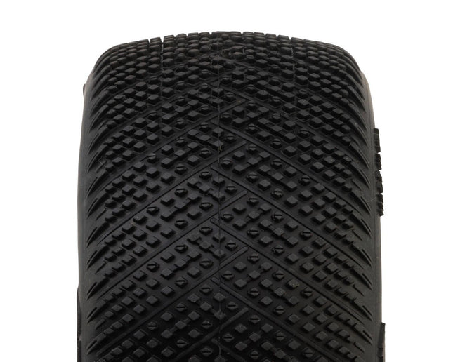 AKA Reverb 4.0" 1/8 Truggy Pre-Mount Tires (White) (Soft-Long Wear) AKA14139XRW