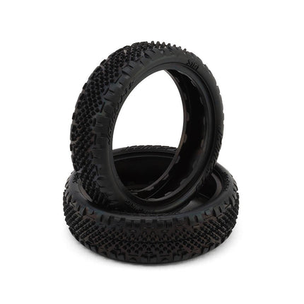 JConcepts Pin Swag Slim 2.2" 2WD Front Buggy Carpet Tires (2) (Purple) 3181-011