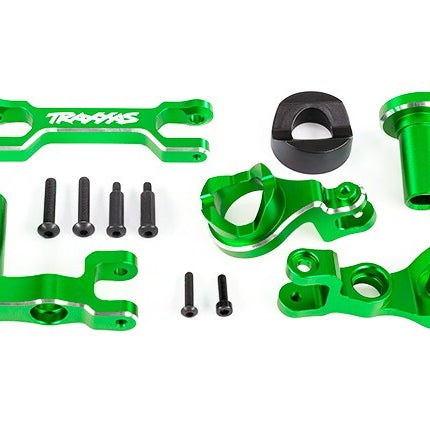 Traxxas XRT Steering Bellcrank Left & Right/ Draglink Green 7843-GRN New!!