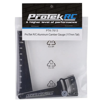 ProTek RC Aluminum Camber Gauge (117mm Tall) PTK7613