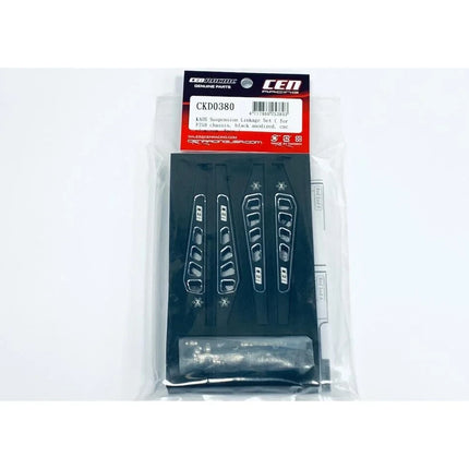 CEN F250 KAOS Suspension Linkage Set Blk 8pc