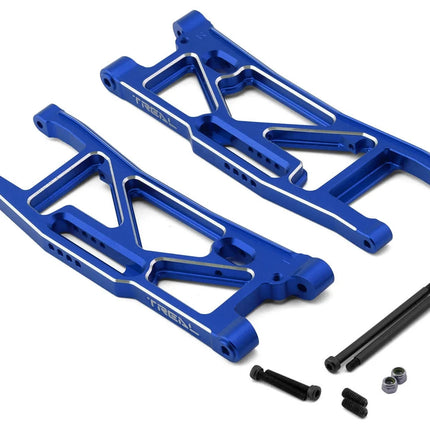 Treal Hobby Aluminum Rear Suspension Arms for Traxxas Sledge (Blue) (2)